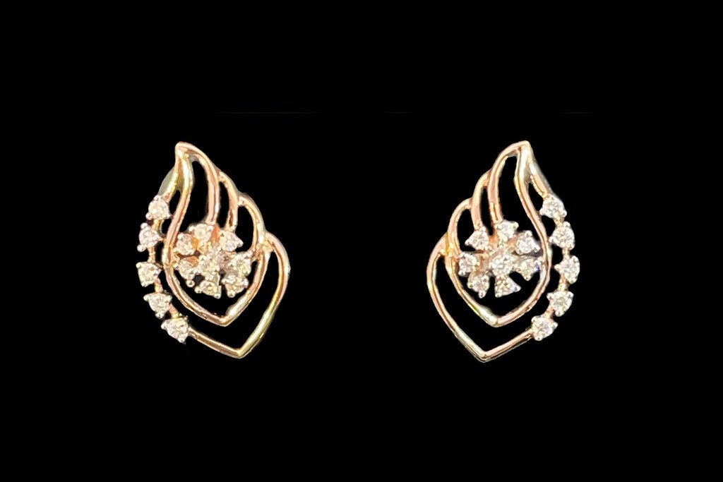 1 5/8 Ctw Cushion Shape Round Cut Diamond Earrings Jacket in | Becker's  Jewelers | Burlington, IA